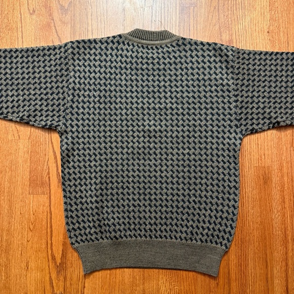 Valentino Uomo worsted wool crewneck vintage sweater size M - Picture 10 of 16